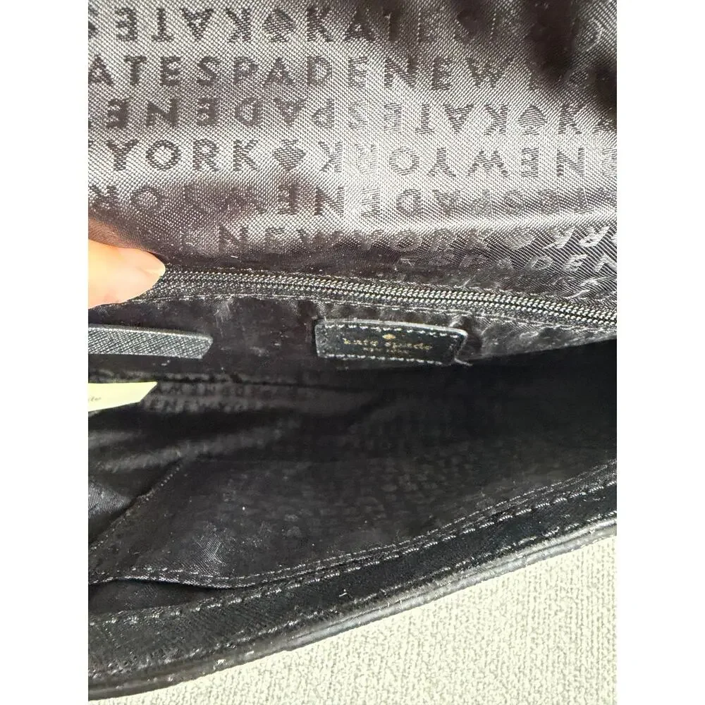 Kate Spade Hazel Court Alek Crossbody Bag Black Pink